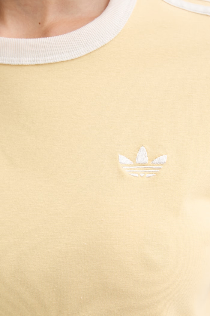 adidas Originals tricou de pentru femei KD3682 galben