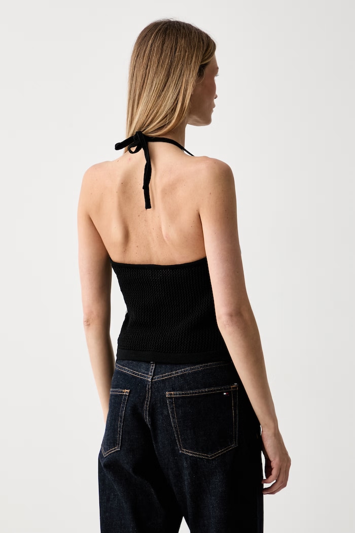 Abbigliamento adidas Originals top traforato da donna KE0199 nero