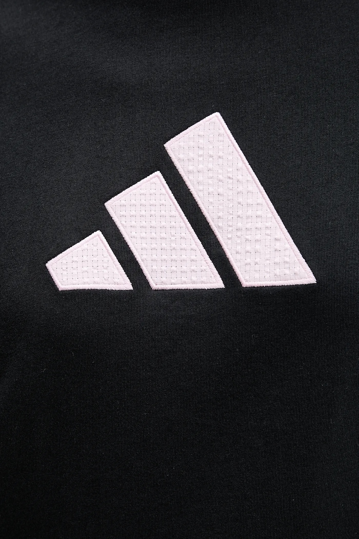 adidas pamut póló KQ6399 fekete