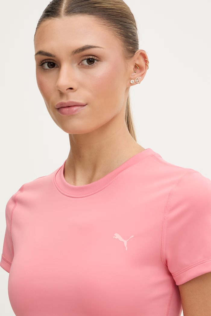 Puma tréningové tričko dámske Puma Strong ružová 528494