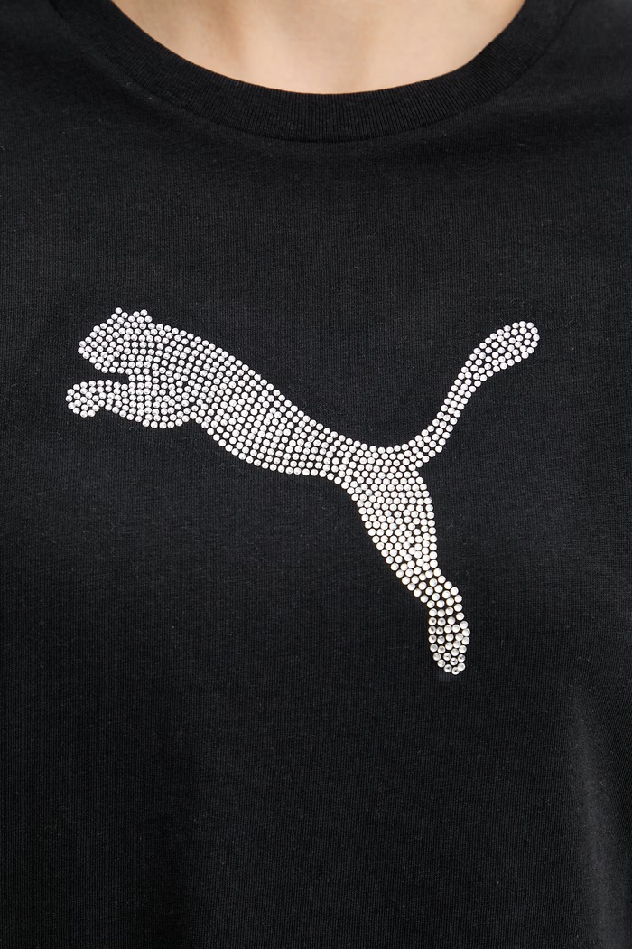 Puma tričko dámské bavlněné GRAPHIC 634566 černá