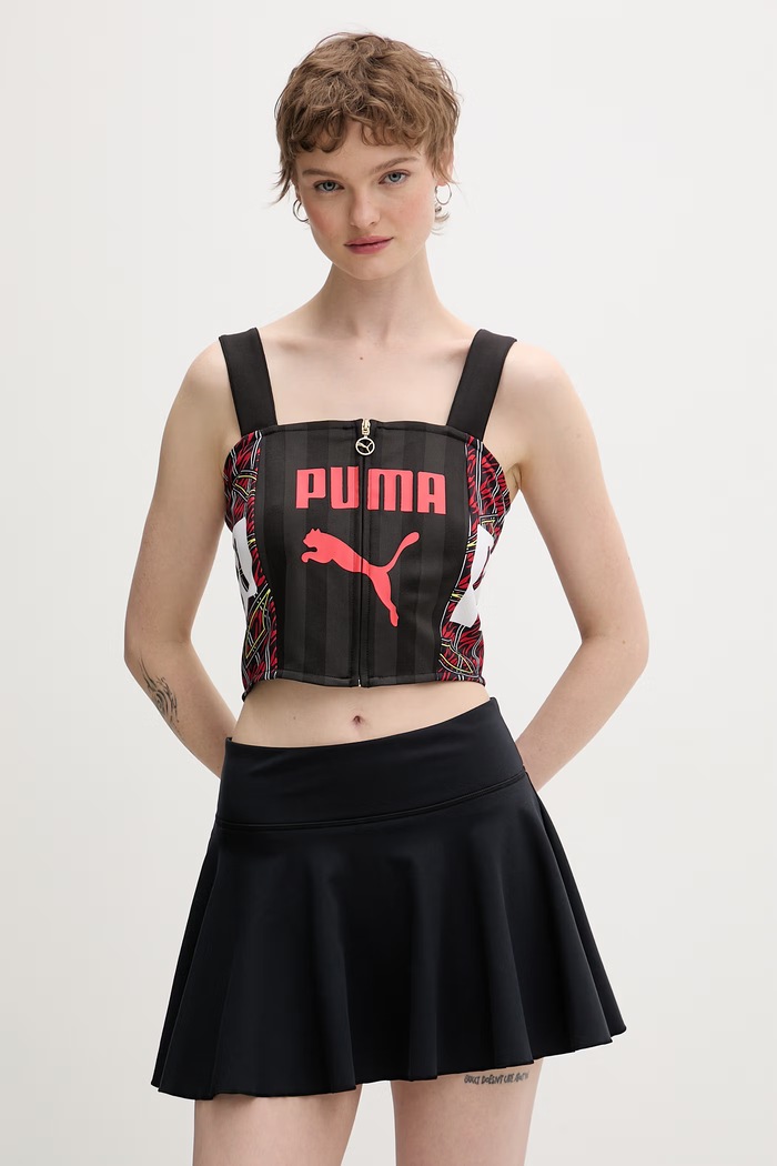 Puma top dámsky FUTURE PUMA ARCHIVE čierna 635675