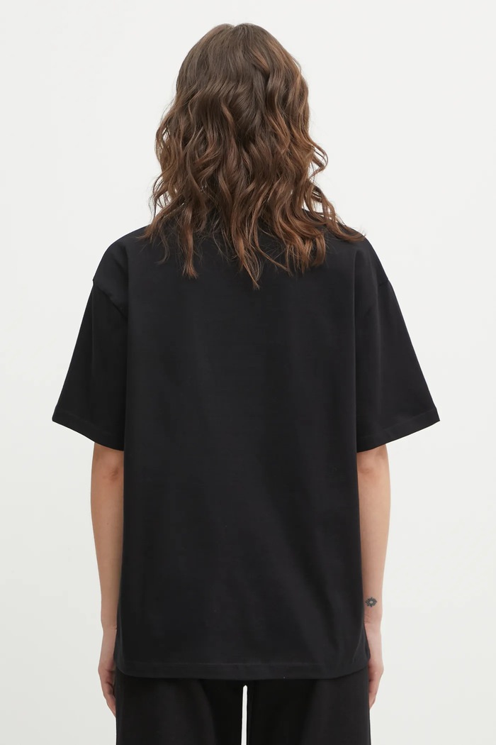 Oblečenie Bavlnené tričko Carhartt WIP W SS Inverted Charm T-Shirt I036030.89XX čierna