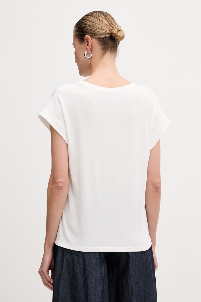 Îmbrăcăminte Morgan tricou DBEAU alb