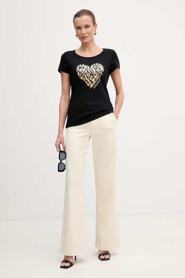 Morgan tricou DINOU negru SS26