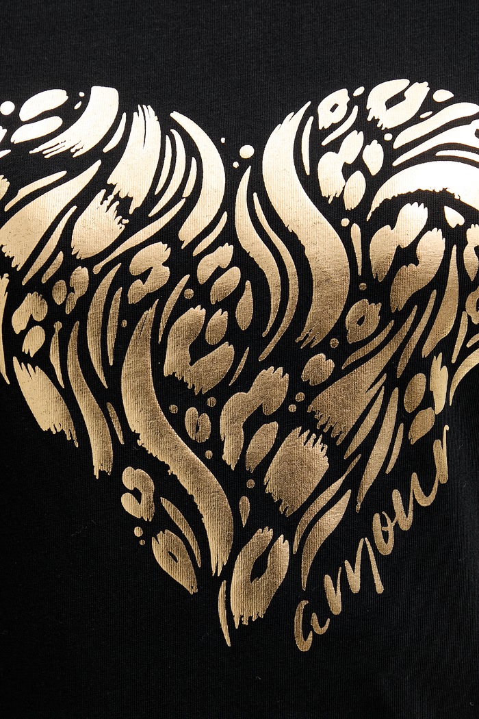 Morgan tricou DINOU negru