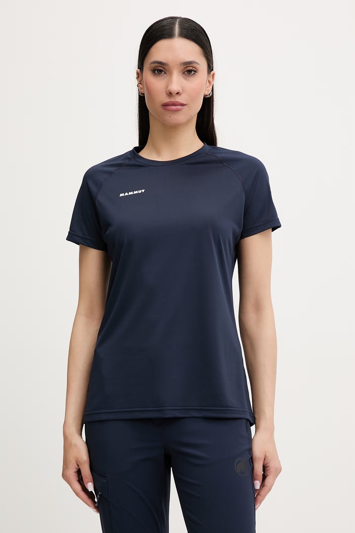 Mammut Τ-shirt πεζοπορίας γυναικείο Ducan σκούρο μπλε 1017.07410