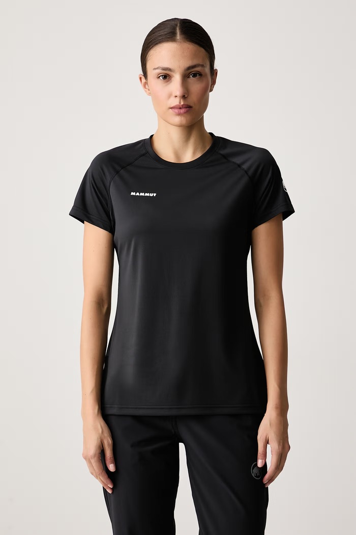 Mammut T-shirt trekkingowy damski Ducan czarny 1017.07410