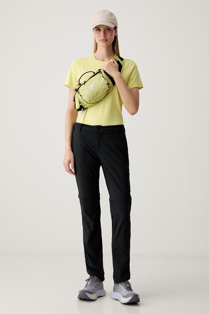 Mammut T-shirt damski Selun 1017.07660 żółty SS26