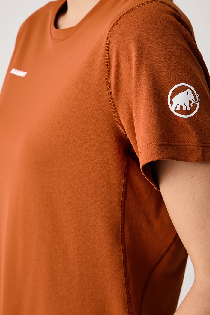 T-shirt damski Selun Mammut 1017.07660 pomarańczowy