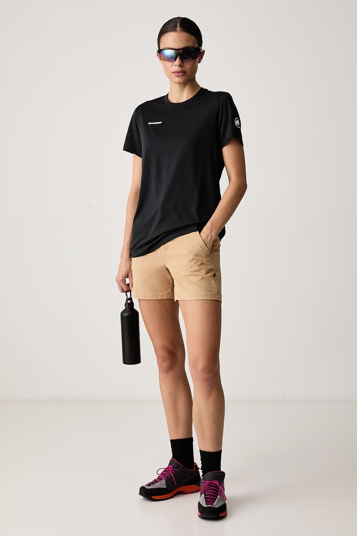 Mammut T-shirt damski Selun 1017.07660 czarny SS26
