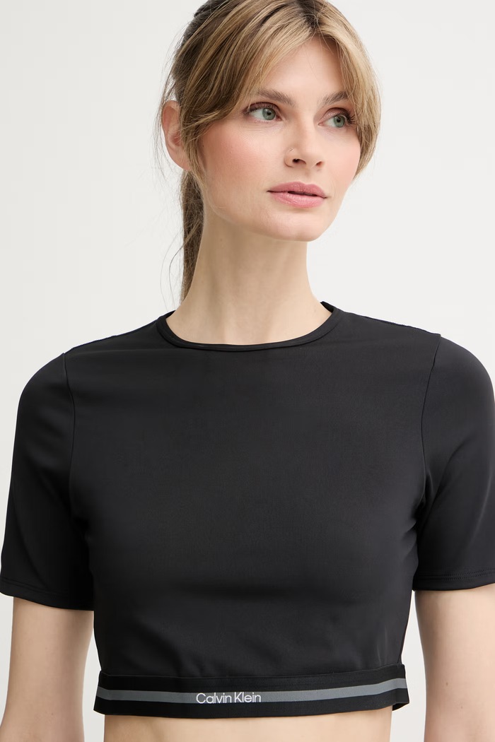 Calvin Klein Performance tréningové tričko dámske čierna LVGWS6K217