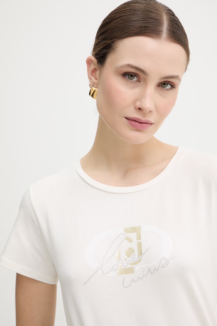 Liu Jo tricou bej TA6287.JS003