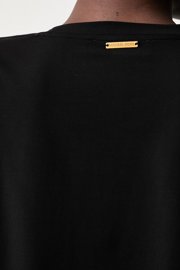 MICHAEL Michael Kors T-shirt damski MR6531FH6J czarny