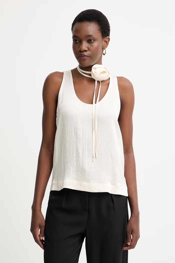 Marella top damski MLMAPOGEO beżowy 2613161045200