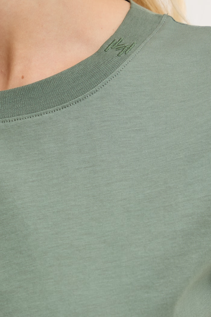 Marella tricou din bumbac MLMEURO 2613971015200 verde
