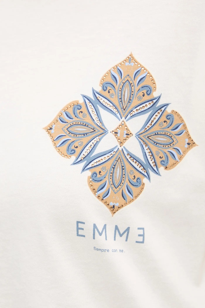 Marella pamut póló Emme by Marella 2615971071200 bézs