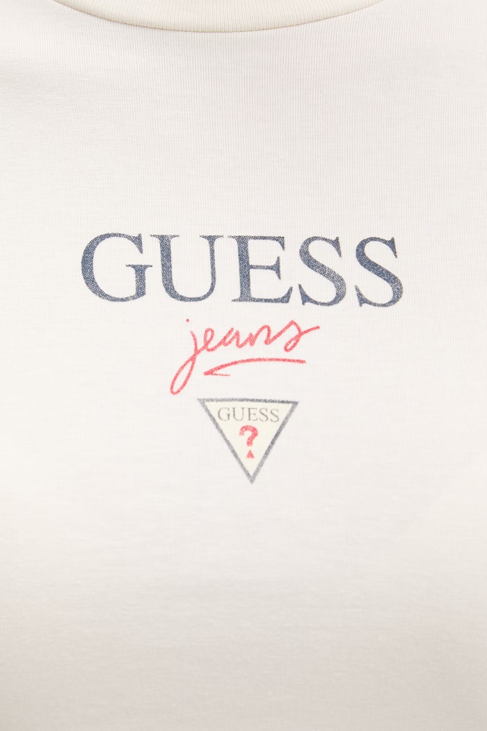 Guess Jeans tričko dámske s bavlnou W6RI15.J1314 béžová