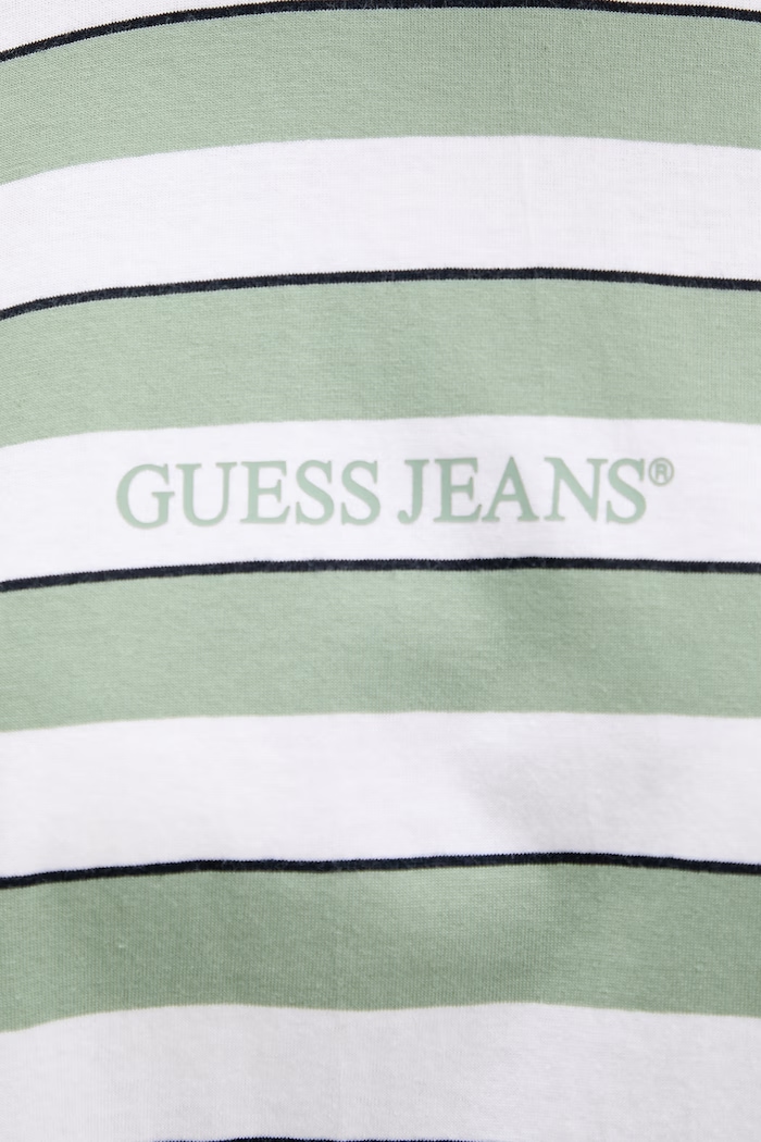 Памучна тениска Guess Jeans W6RI19.K8HM0 зелен