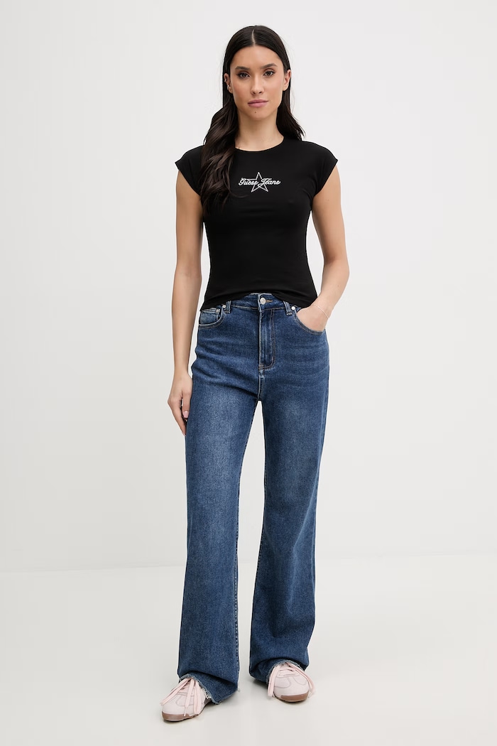 Футболка Guess Jeans W6RI21.J1314 чорний SS26