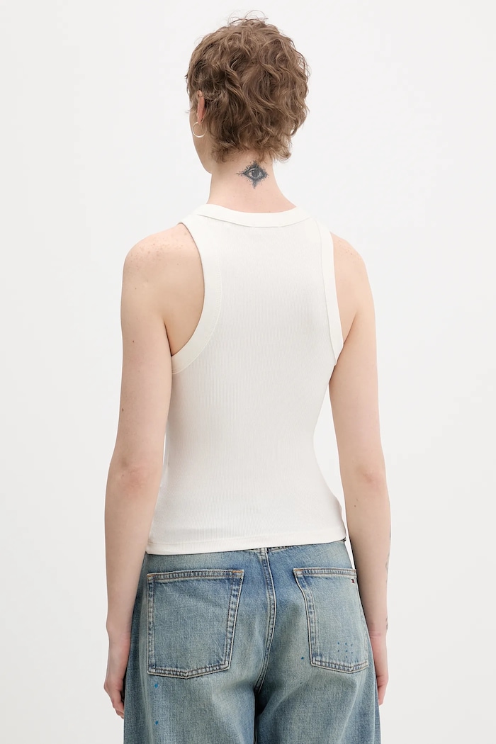 Odzież Guess Jeans top W6RP23.KA0H1 beżowy