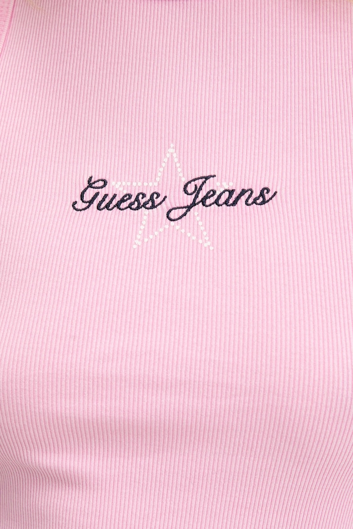 Top Guess Jeans W6RP23.KA0H1 ružová