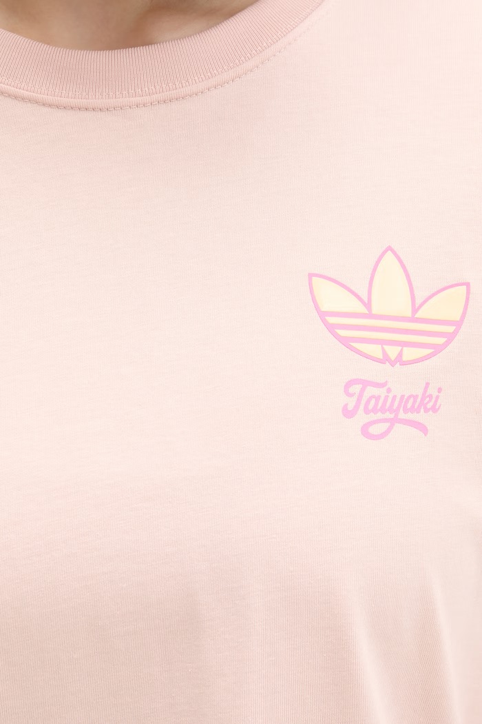 adidas Originals tricou pentru femei, din bumbac Taiyaki KY5479 portocaliu