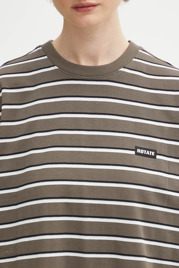 Rotate t-shirt βαμβακερός γυναικείος πράσινο 1153182476