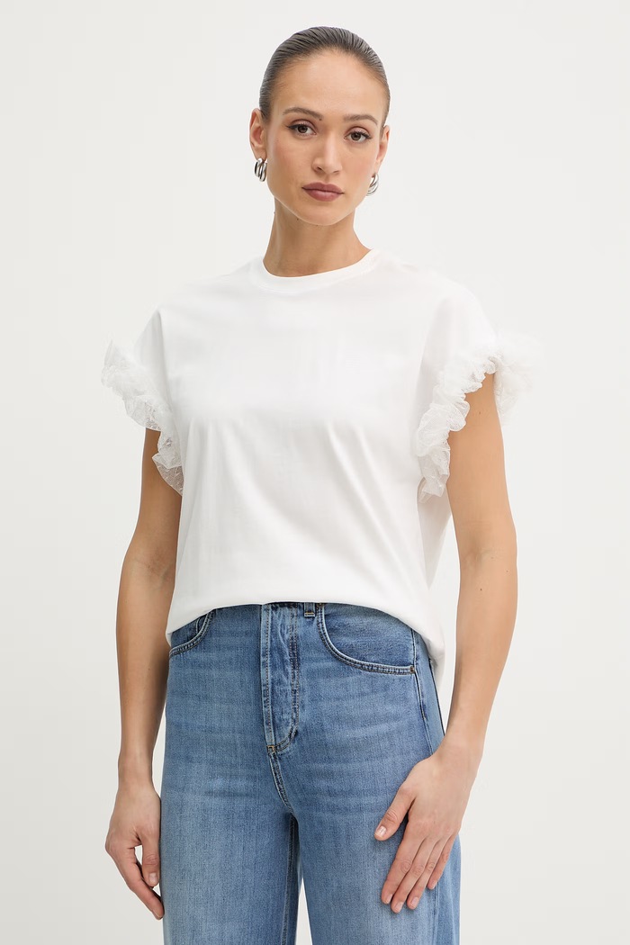 Twinset tričko dámske biela 261TP204A