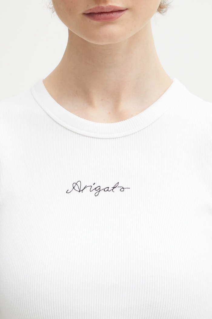 Axel Arigato top Scoop Ribbed Tank bianco A3868003