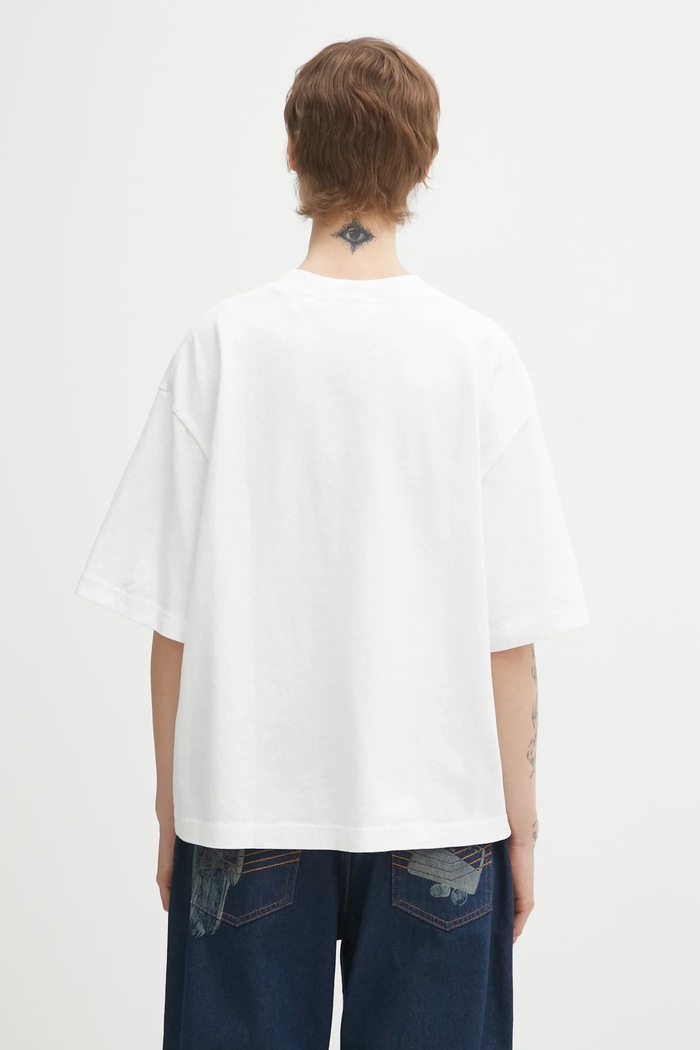 Abbigliamento Axel Arigato t-shirt in cotone DISTORT T-SHIRT A3021001 bianco