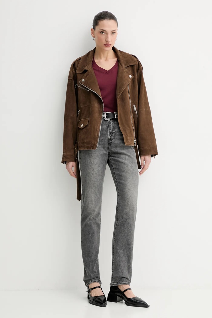 Bavlnené tričko Levi's T2 PERFECT V 005J6 červená SS26