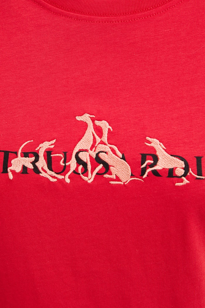 Trussardi tricou din bumbac G1336000245N rosu