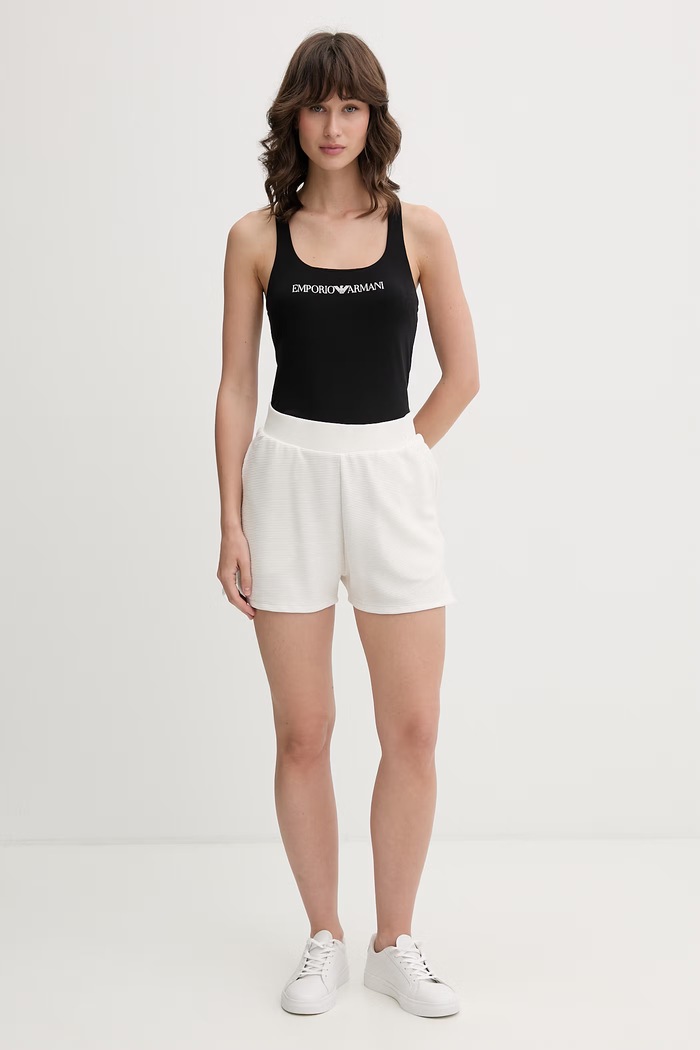 Emporio Armani Underwear top loungewear pentru femei EW002903.AF19026 negru SS26