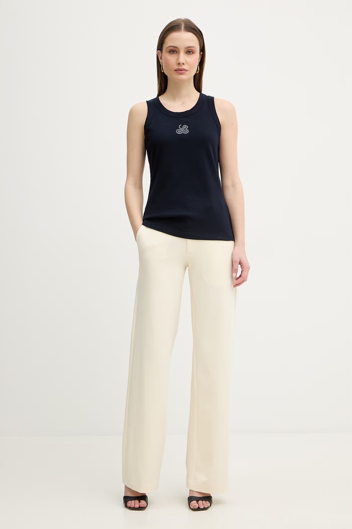 Luisa Spagnoli top Bordo 543281 bleumarin SS26