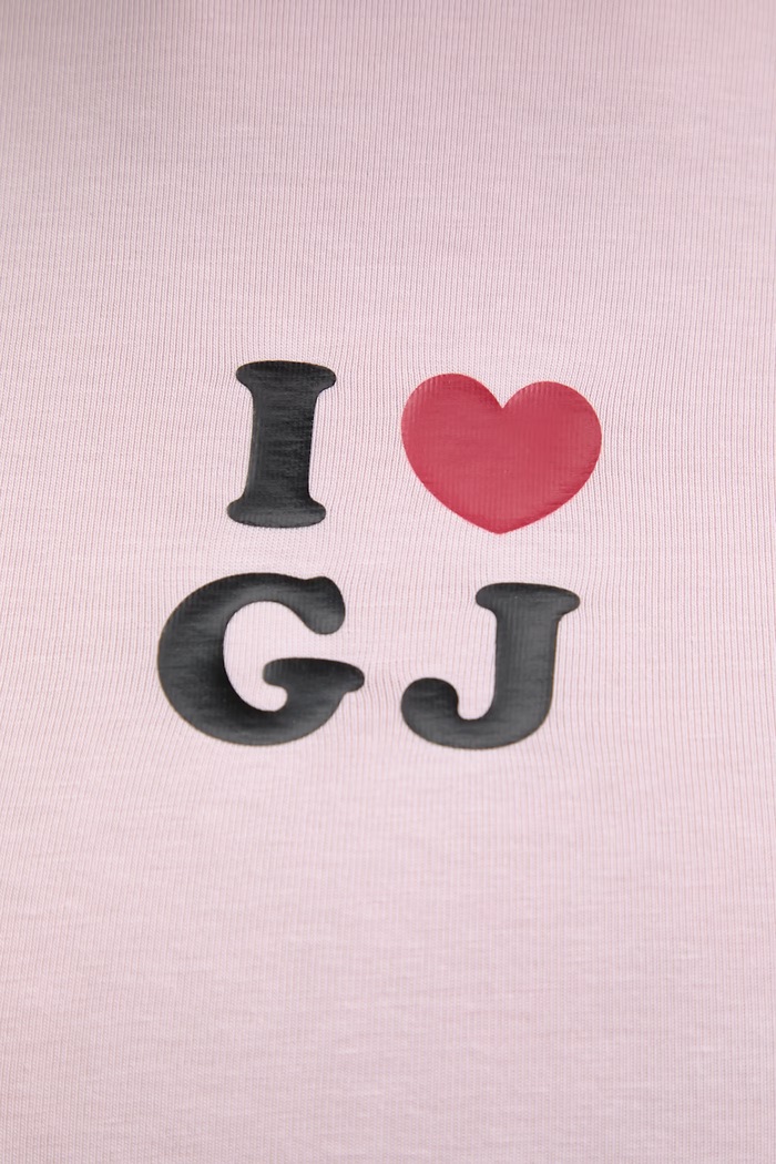 Guess Jeans T-shirt da donna con cotone W6GIB1.J1314 rosa