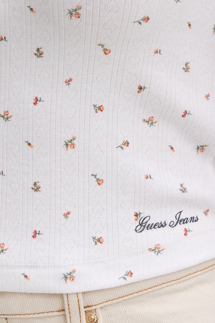 Guess Jeans dámske tričko W6GPB6.KH172 biela