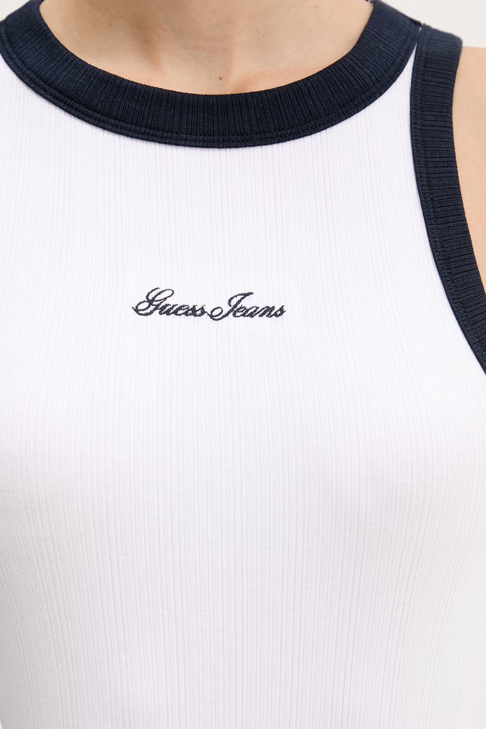 Guess Jeans dámský top W6GPZ8.KF641 bílá