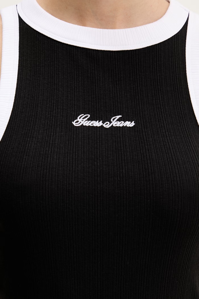Guess Jeans top pentru femei W6GPZ8.KF641 negru
