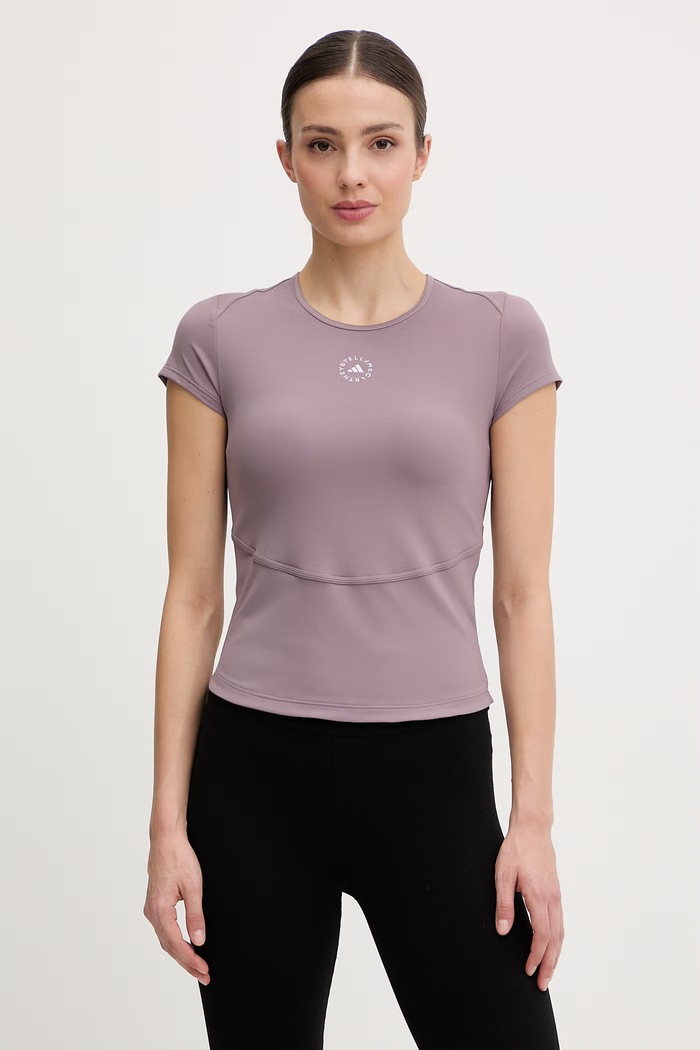 adidas by Stella McCartney dámske tréningové tričko fialová JY8139