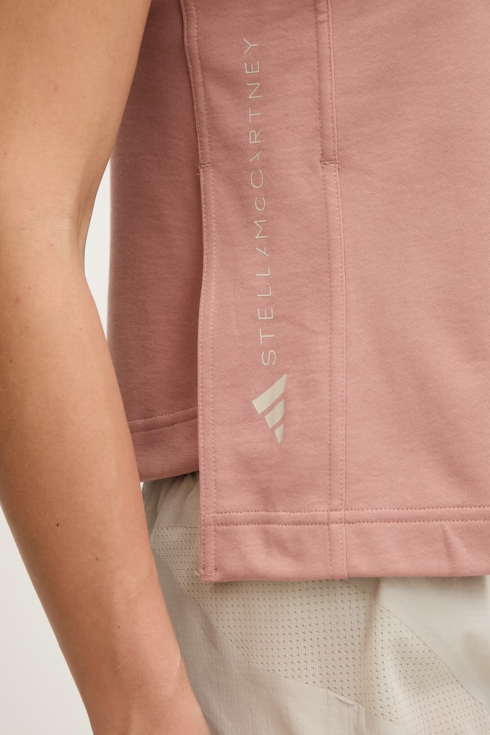 adidas by Stella McCartney top de antrenament pentru femei JZ0700 maro