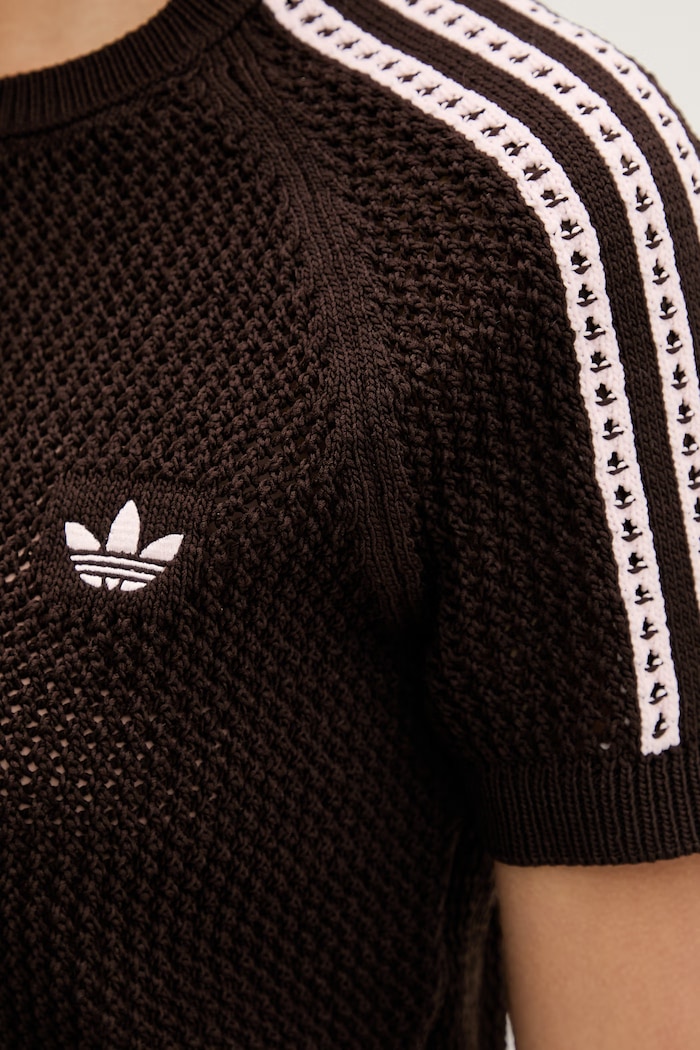 adidas Originals tričko dámske vzorované KC6480 hnedá
