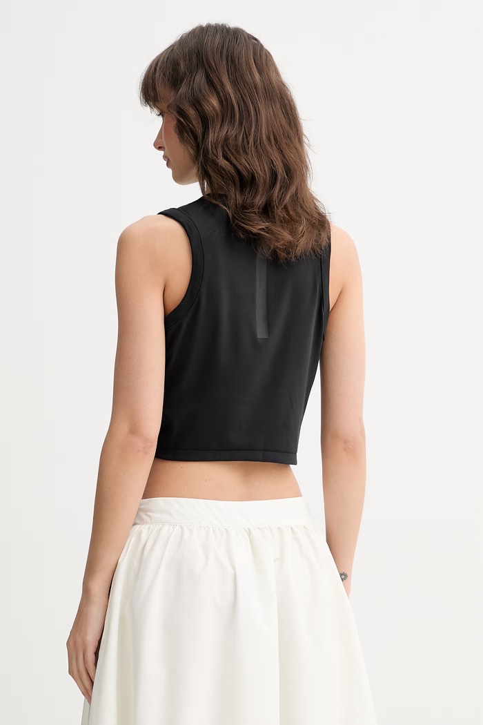 Oblečenie adidas dámsky crop top x Z.N.E KC7762 čierna