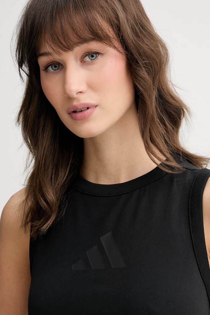 adidas dámsky crop top x Z.N.E čierna KC7762
