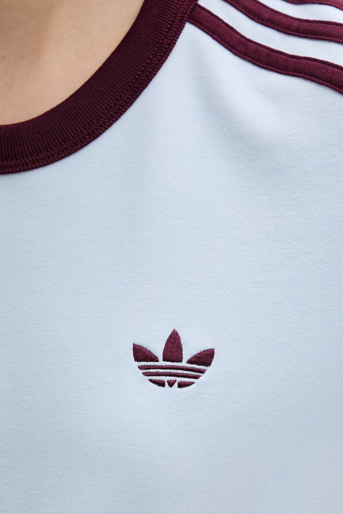 adidas Originals tričko dámske s bavlnou KD3684 modrá