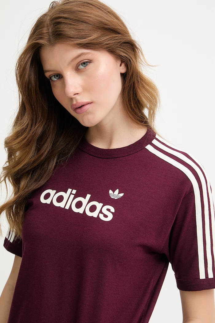 adidas Originals top dámsky burgundské KD3710