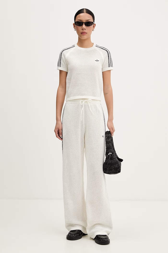 adidas Originals crop top dámsky KE0200 béžová SS26