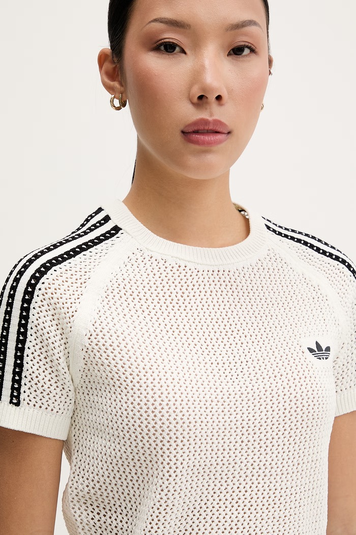 adidas Originals crop top dámsky béžová KE0200