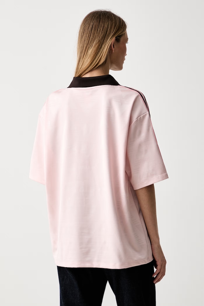 Abbigliamento adidas Originals maglietta oversize da donna KG3611 rosa