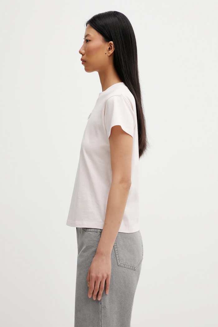 Bavlnené tričko MM6 Maison Margiela S52GC0326.M20170.231 ružová SS26